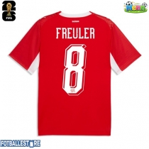 Sveits Remo Freuler #8 Hjemmedrakt VM 2026 Kortermet